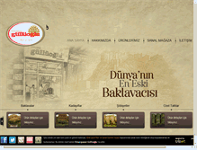 Tablet Screenshot of gaziantepgulluoglu.com